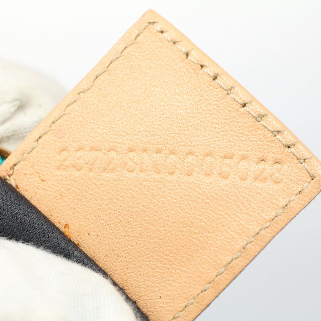 FENDI Zucchino Canvas Hand Bag Blueyk8579