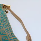 FENDI Zucchino Canvas Hand Bag Blueyk8579