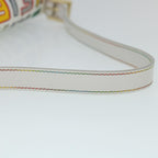 FENDI Zucca Canvas Embroidery Mamma Baguette Bag 2way Multicoloryk8631A