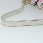 FENDI Zucca Canvas Embroidery Mamma Baguette Bag 2way Multicoloryk8631A