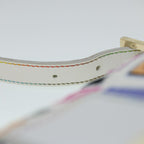 FENDI Zucca Canvas Embroidery Mamma Baguette Bag 2way Multicoloryk8631A