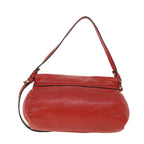 Chloe Accessory Pouch Leather 2way Red yk8693