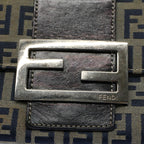 FENDI Zucchino Canvas Wallet Navyyk8715