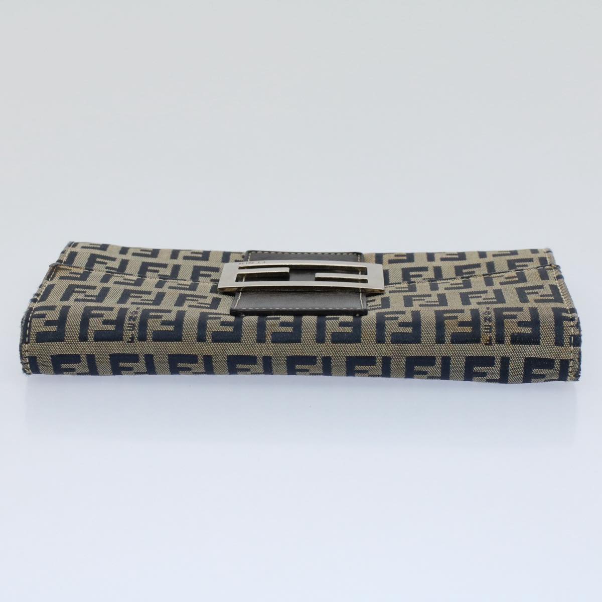 FENDI Zucchino Canvas Wallet Navyyk8715