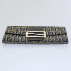 FENDI Zucchino Canvas Wallet Navyyk8715