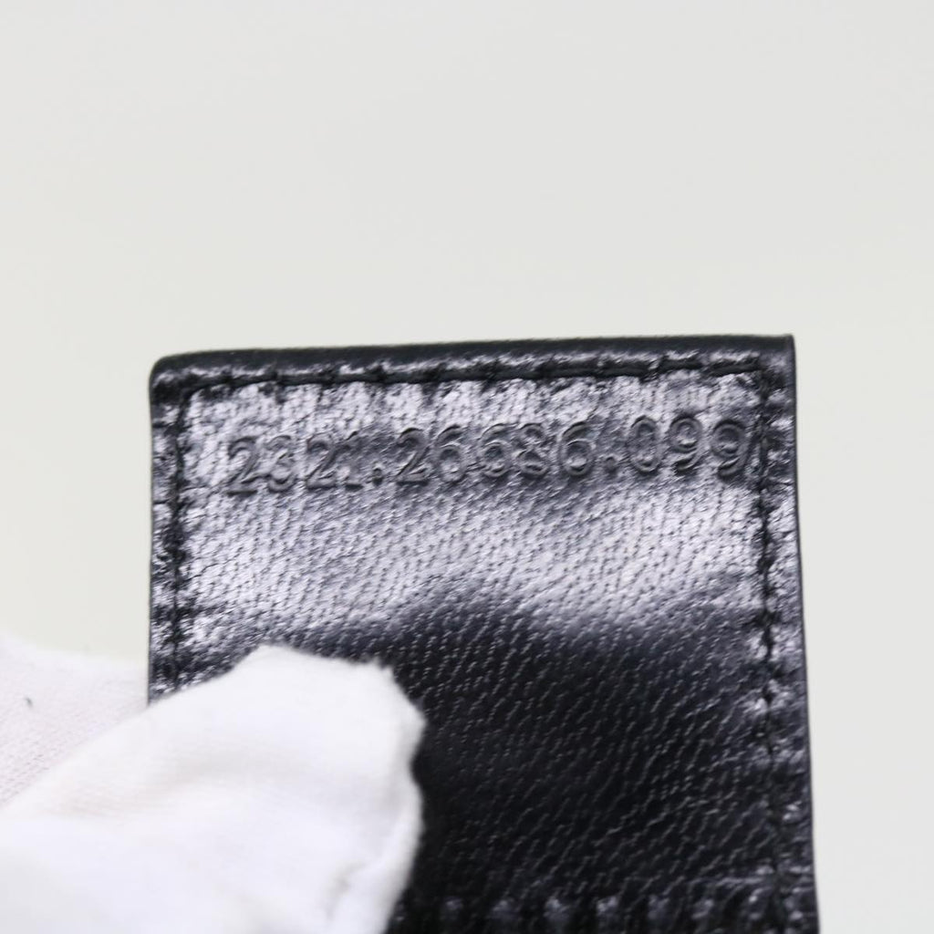 FENDI Mamma Baguette Shoulder Bag Nylon Blackyk8798