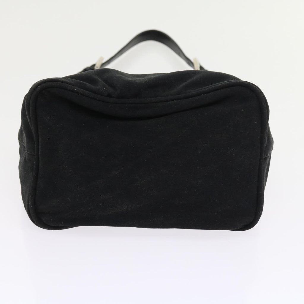 FENDI Mamma Baguette Shoulder Bag Nylon Blackyk8798