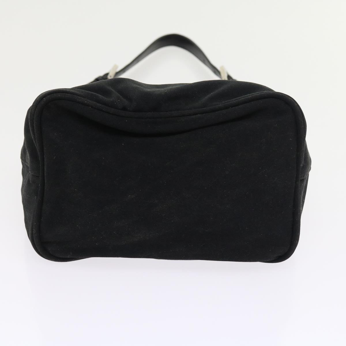 FENDI Mamma Baguette Shoulder Bag Nylon Blackyk8798