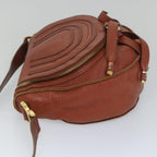 Chloe Mercy Shoulder Bag Leather Brown yk8869