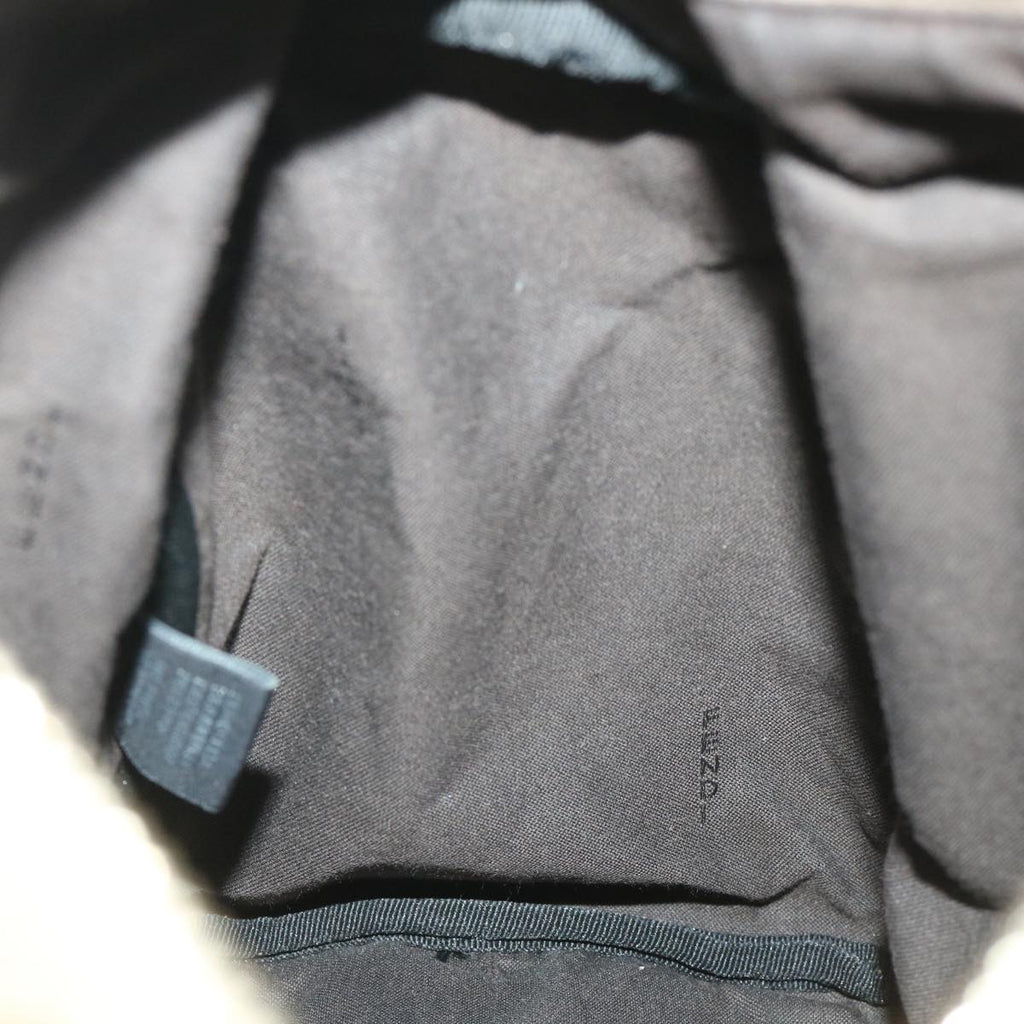 FENDI Zucchino Canvas Boston Bag Leather Beigeyk8979