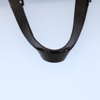 FENDI Zucca Canvas Boston Bag Leather Black Brown 2119 16327 089yk9006