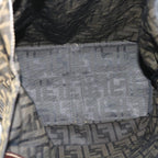FENDI Zucca Canvas Tote Bag Black Brownyk9026