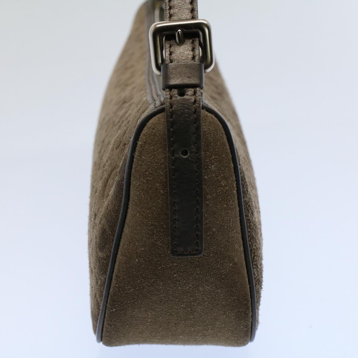 CELINE C Macadam Canvas Accessory Pouch Brown 9030