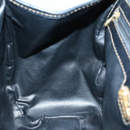 FENDI Zucca Canvas Shoulder Bag Coated Canvas Brown Blackyk9059