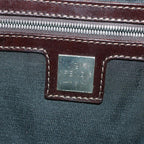 FENDI Mamma Baguette Shoulder Bag Suede Blackyk9075