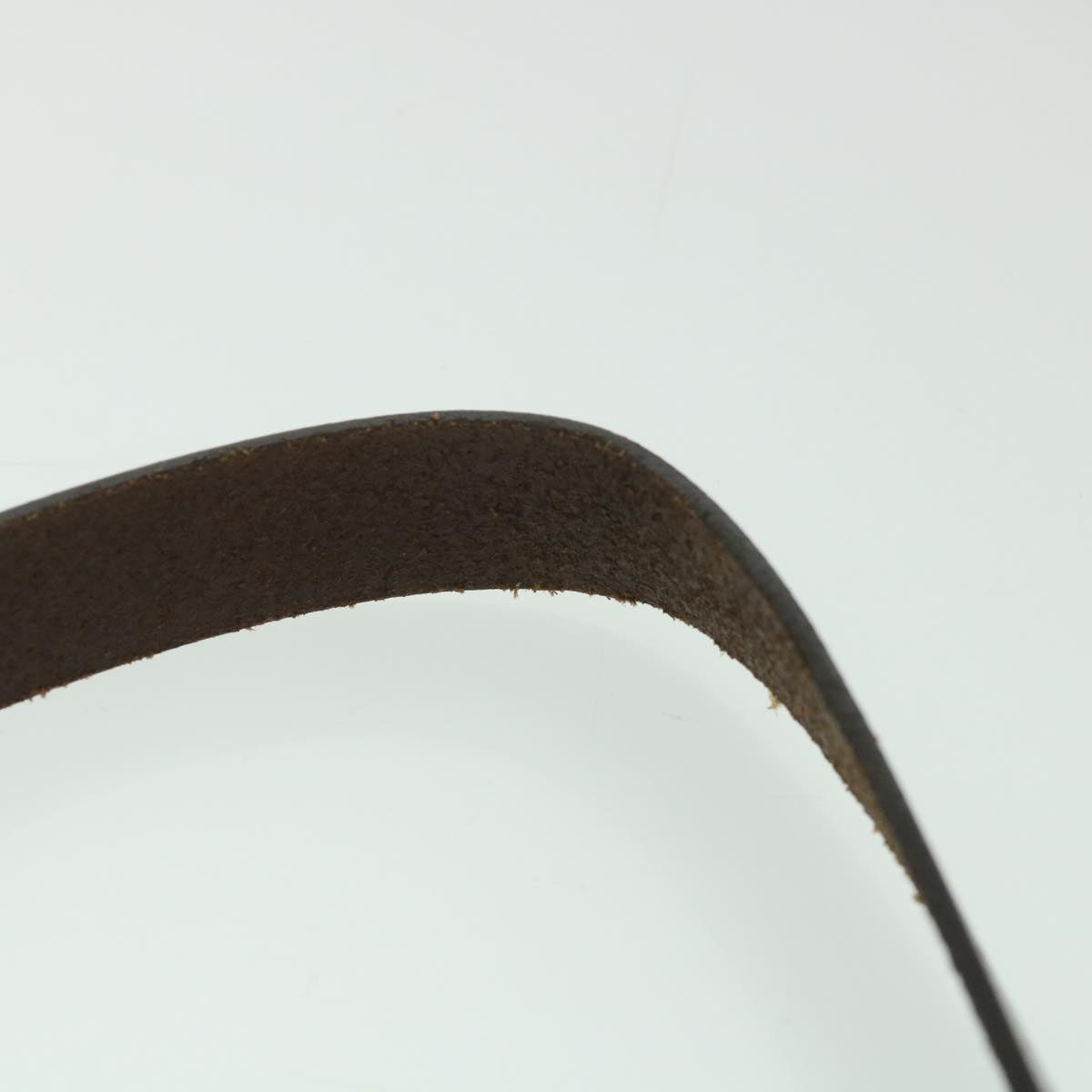 FENDI Mamma Baguette Shoulder Bag Suede Blackyk9075