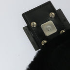 FENDI Mamma Baguette Shoulder Bag Fur Blackyk9200