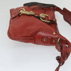 Chloe Shoulder Bag Leather Red 03 08 51 5811 yk9240