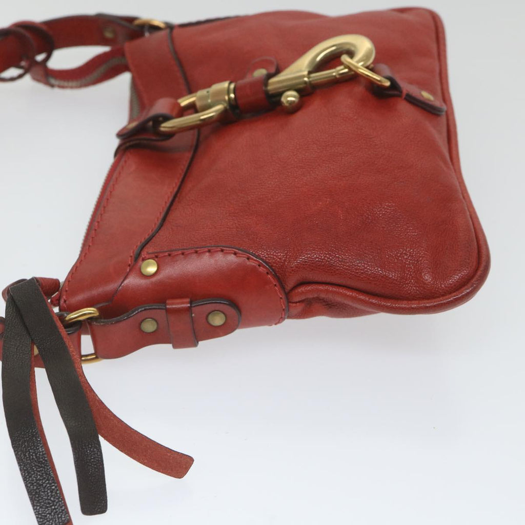 Chloe Shoulder Bag Leather Red 03 08 51 5811 yk9240