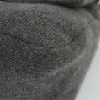 FENDI Mamma Baguette Shoulder Bag Wool Gray 2354 26325 099yk9247