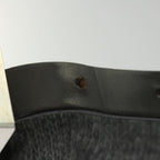 FENDI Mamma Baguette Shoulder Bag Wool Gray 2354 26325 099yk9247