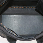FENDI Hand Bag Canvas Blackyk9264