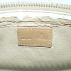 FENDI Zucchino Canvas Pouch Beigeyk9285