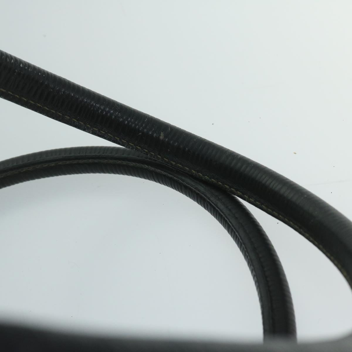 FENDI Zucca Canvas Boston Bag Brown Blackyk9376