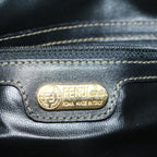 FENDI Zucca Canvas Boston Bag Black Brown 279 255090 049yk9394