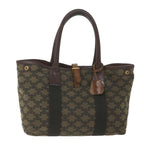 CELINE Macadam Canvas Shoulder Bag 2Set Brown Navy 9429
