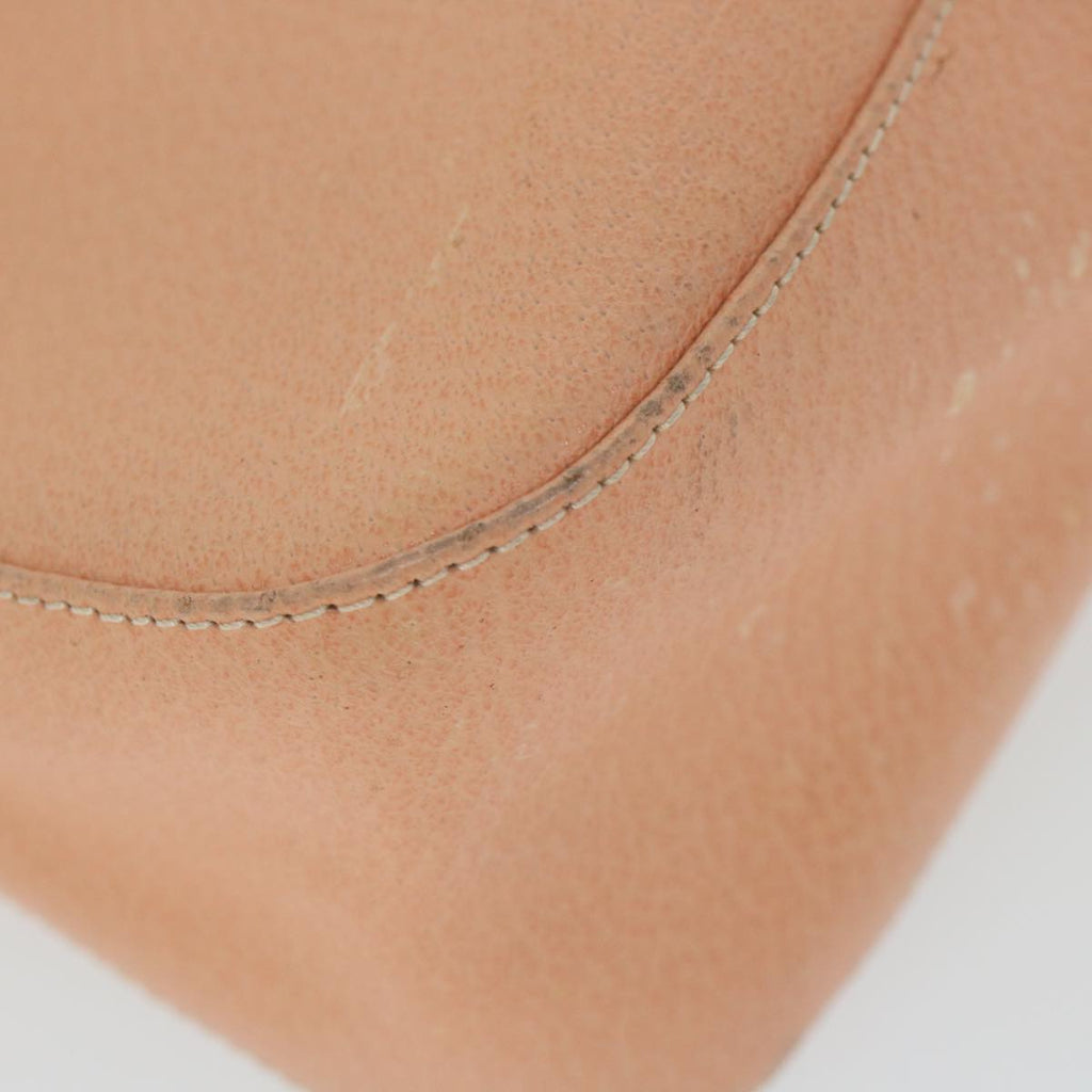 FENDI Mamma Baguette Shoulder Bag Leather Pink 2373 26725 018yk9474