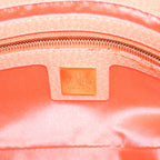 FENDI Mamma Baguette Shoulder Bag Leather Pink 2373 26725 018yk9474