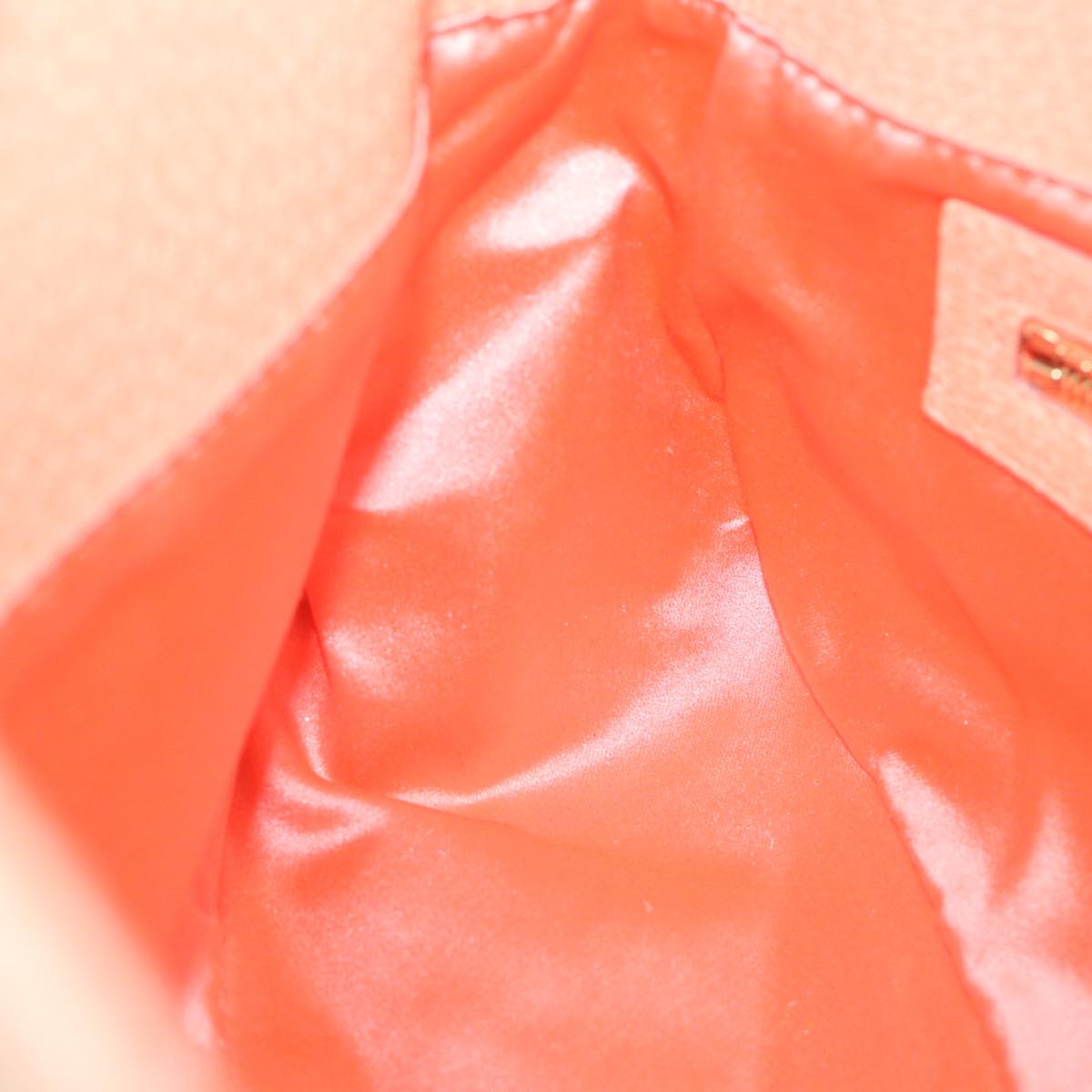 FENDI Mamma Baguette Shoulder Bag Leather Pink 2373 26725 018yk9474