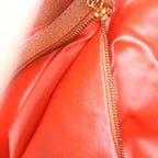 FENDI Mamma Baguette Shoulder Bag Leather Pink 2373 26725 018yk9474