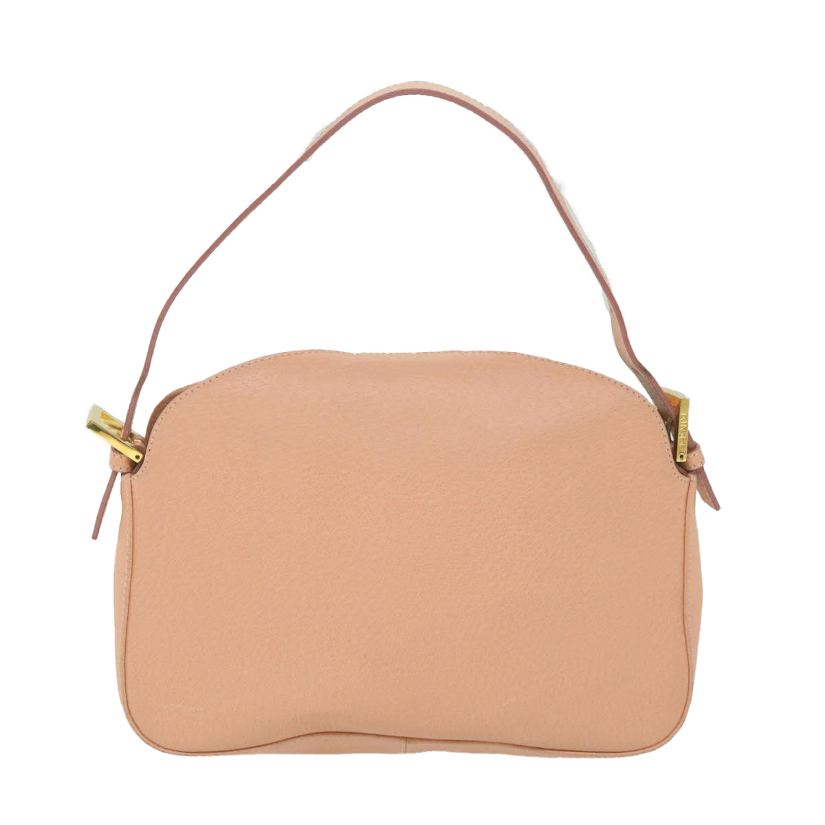 FENDI Mamma Baguette Shoulder Bag Leather Pink 2373 26725 018yk9474