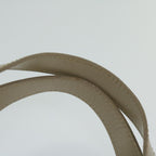 FENDI Zucchino Canvas Shoulder Bag Beigeyk9541