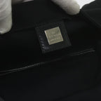 FENDI Mamma Baguette Shoulder Bag Nylon Blackyk9545