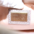 FENDI Zucchino Canvas Hand Bag Silveryk9629