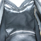 FENDI Zucca Canvas Boston Bag Black Brownyk9674