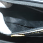 FENDI Zucca Canvas Boston Bag Black Brownyk9674