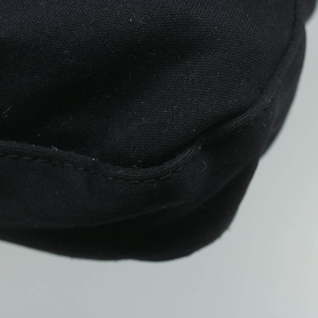 FENDI Mamma Baguette Shoulder Bag Nylon Black 2355 26424 008yk9685