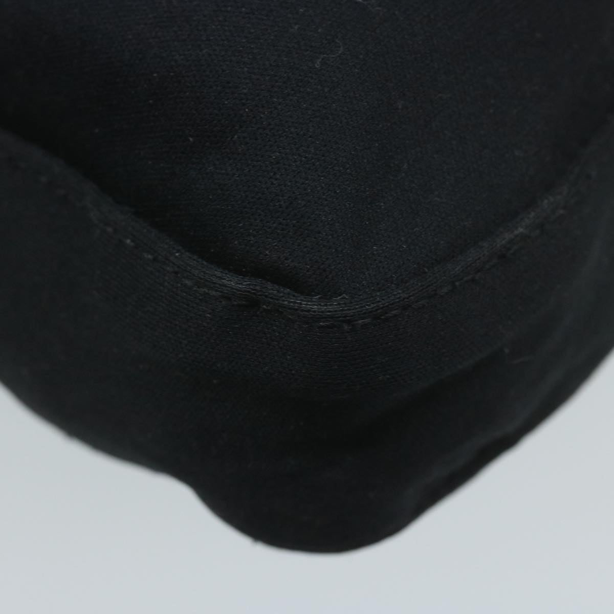 FENDI Mamma Baguette Shoulder Bag Nylon Black 2355 26424 008yk9685