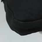 FENDI Mamma Baguette Shoulder Bag Nylon Black 2355 26424 008yk9685