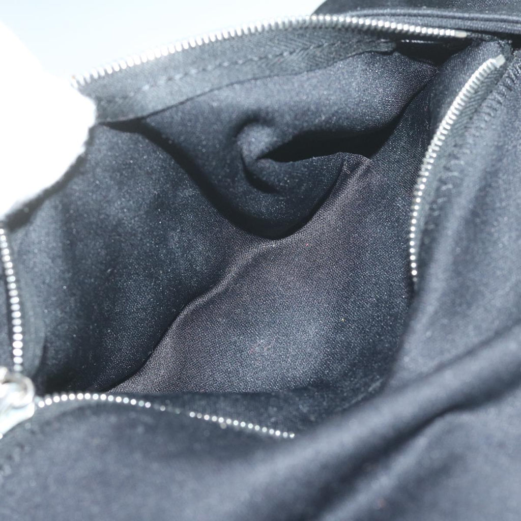 FENDI Mamma Baguette Shoulder Bag Nylon Black 2355 26424 008yk9685