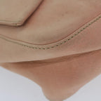 FENDI Mamma Baguette Shoulder Bag Leather Pinkyk9735