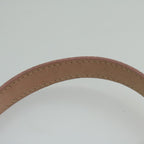 FENDI Mamma Baguette Shoulder Bag Leather Pinkyk9735