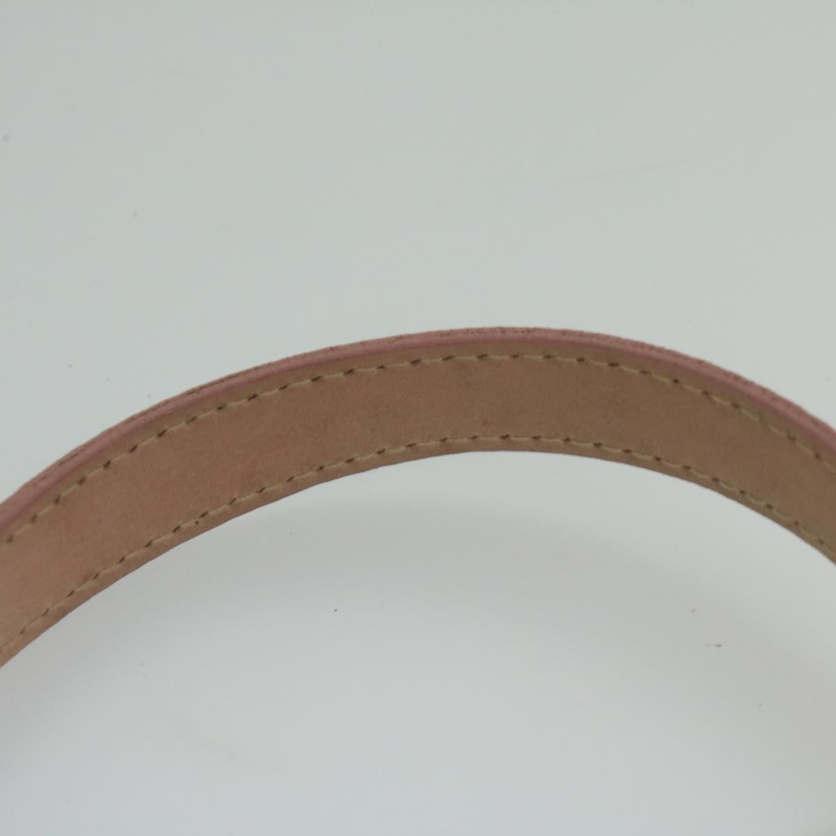 FENDI Mamma Baguette Shoulder Bag Leather Pinkyk9735