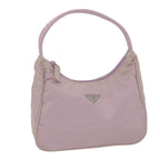 PRADA Mini Hand Bag Nylon Pink  yk9920