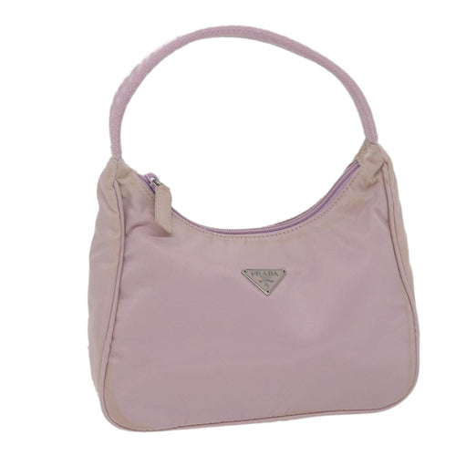 PRADA Mini Hand Bag Nylon Pink  yk9920