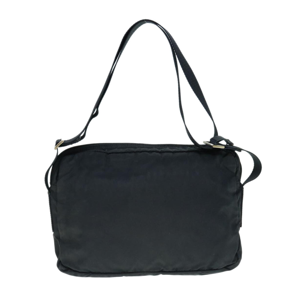 PRADA Shoulder Bag Nylon Black  yk9971